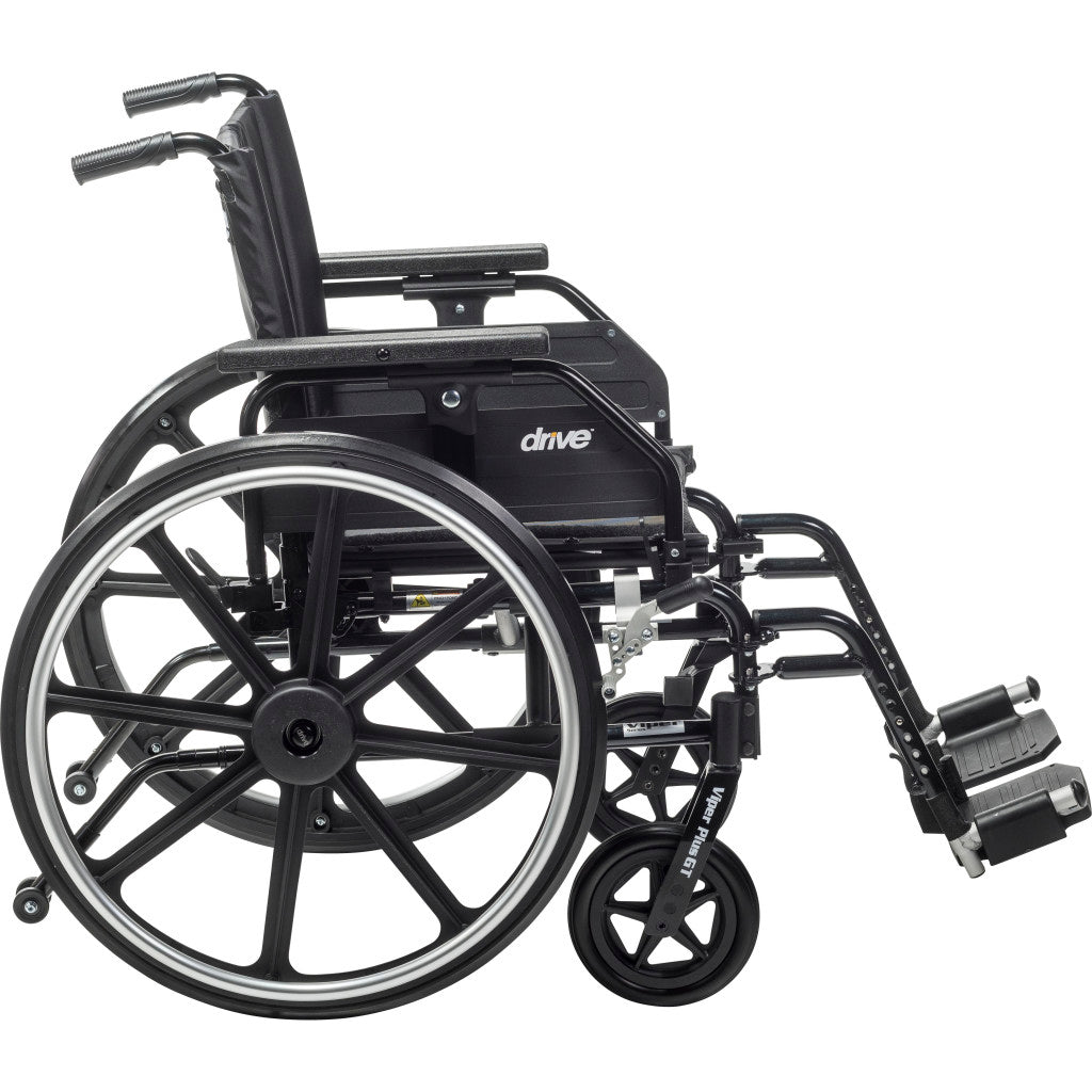 Viper Plus Gt Wheelchair With Universal Armrests - BeHope