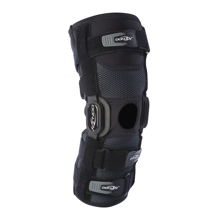 Knee Brace Playmaker™ Ii X-rom® D-ring / Hook And Loop Strap Closure Left Or Right Knee - Behope
