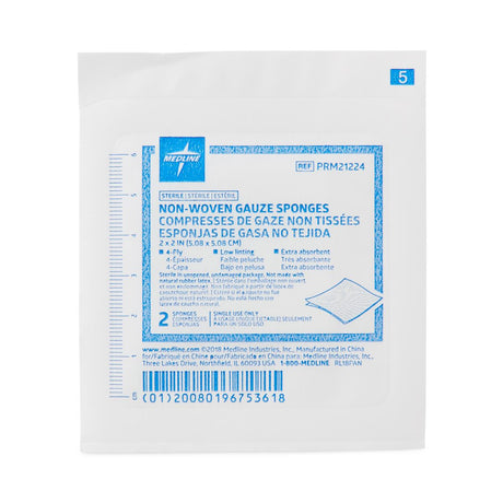 Medline Sterile Nonwoven Gauze Sponges