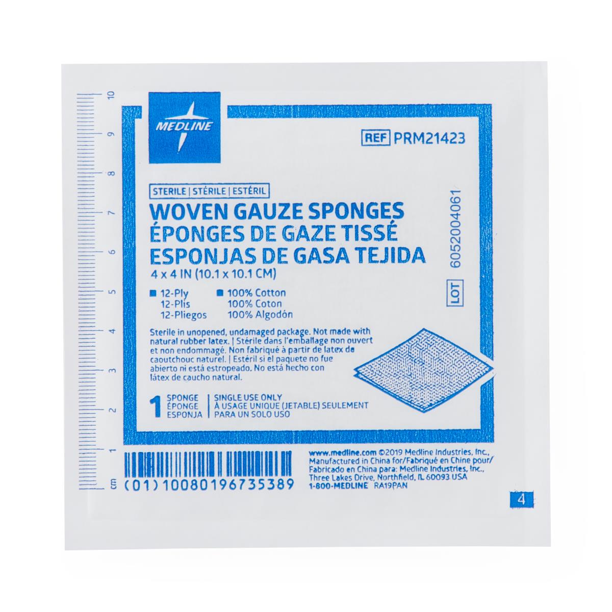 Medline Woven Sterile Gauze Sponges