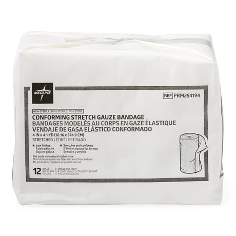 Medline Nonsterile Conforming Stretch Gauze Bandages - BeHope
