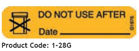 Barkley® Pre-printed Auxiliary Label Do Not Use After Date Safety Instruction - BeHope