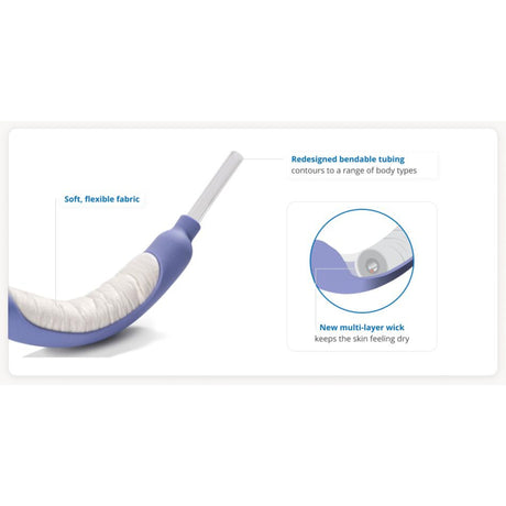 Female External Catheter Purewick™ Flex Nonwoven Absorbent Fabric One Size Fits Most - Behope