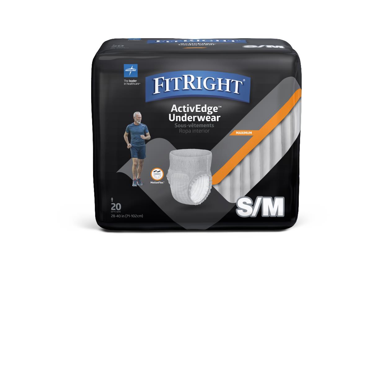 FitRight ActivEdge Ultra Incontinence Underwear for Men - BeHope