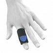 Cold Therapy Finger Sleeve Polar Ice® Adult One Size Fits Most Pull On Finger Black - Behope