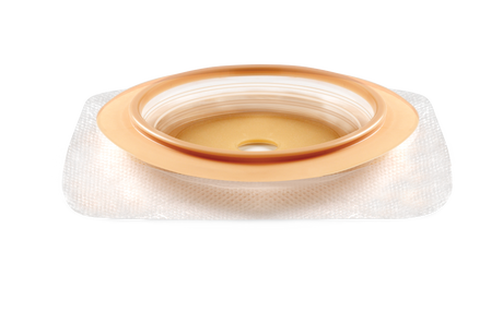 Ostomy Barrier Natura™ Trim To Fit Durahesive® Adhesive 45 Mm Flange Hydrocolloid Up To 22 Mm Opening 1-3/4 X 1-3/4 Inch - Behope