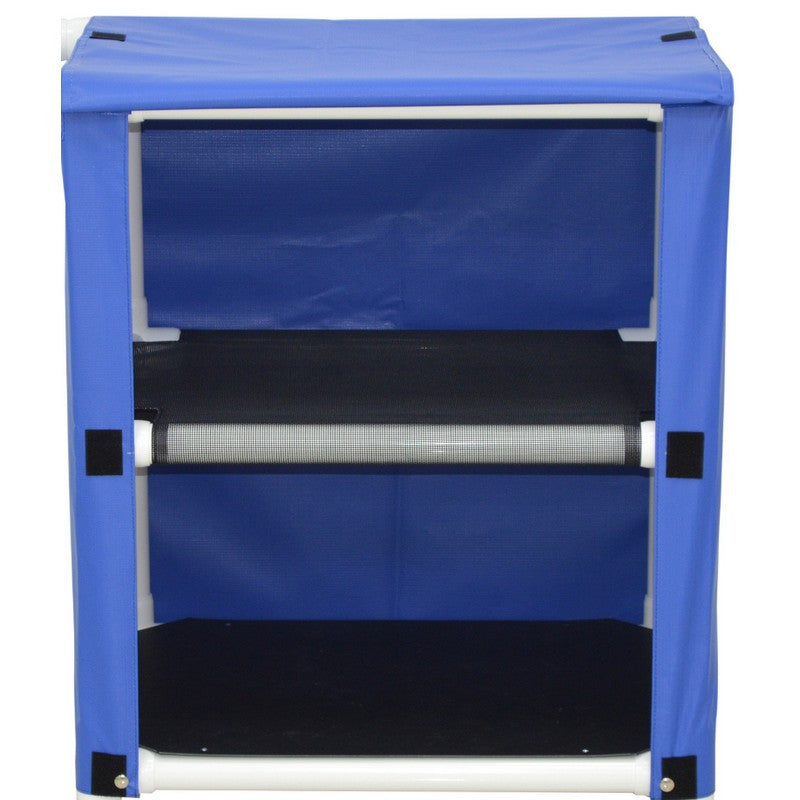 Durable Mesh Cart Cover with Privacy Drapes - BeHope