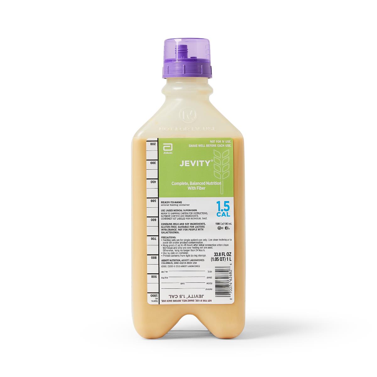 Jevity 1.5 Cal Nutrition Ready-to-Hang Unflavored Supplements