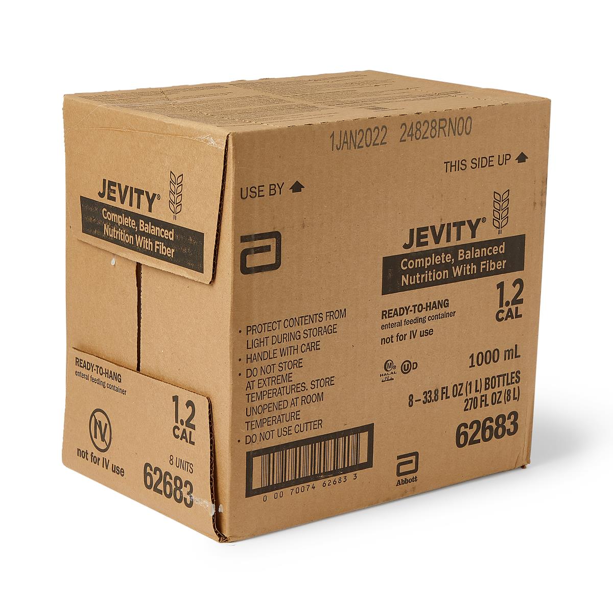 Jevity 1.2 Cal Nutrition Ready-to-hang Feeding Tube Formula - BeHope