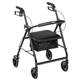 Aluminum Rollator, 6" Casters -BeHope
