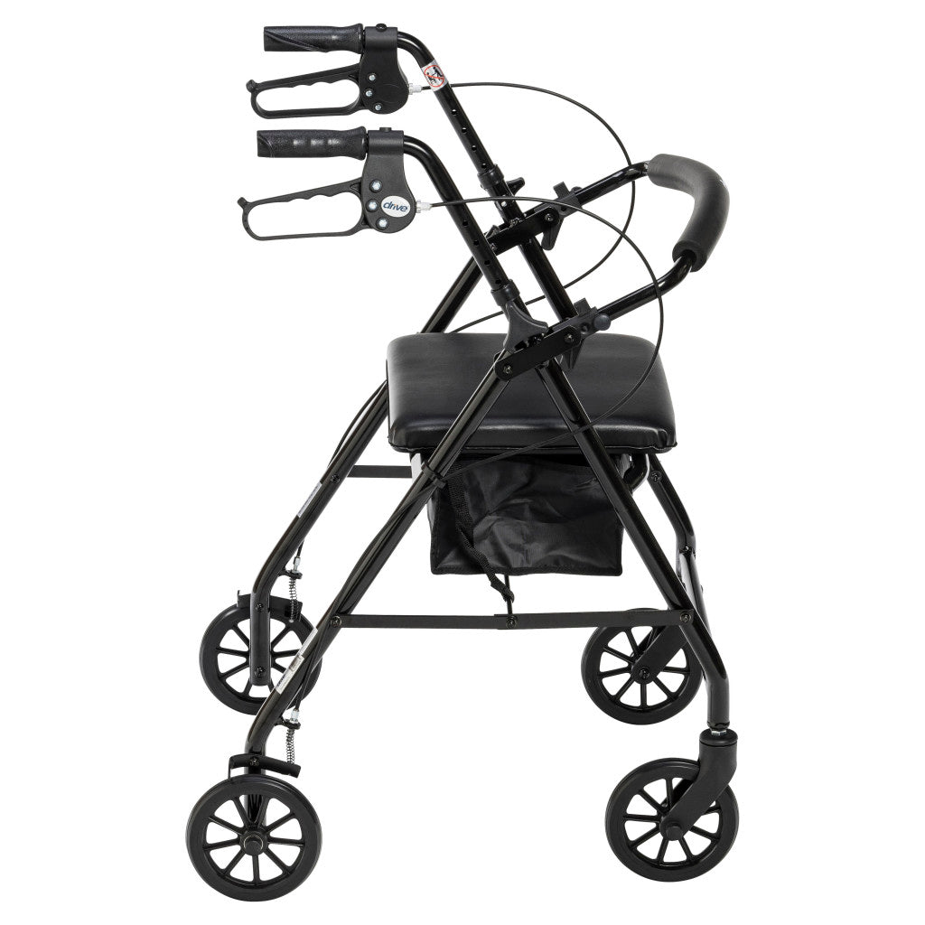 Aluminum Rollator, 6" Casters -BeHope