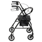 Aluminum Rollator, 6" Casters -BeHope