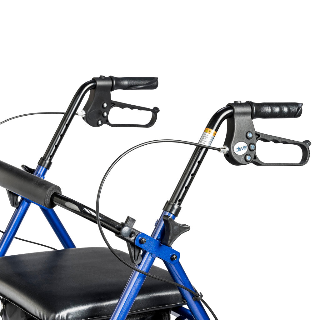 Aluminum Rollator, 6" Casters -BeHope