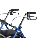 Aluminum Rollator, 6" Casters -BeHope
