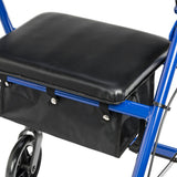 Aluminum Rollator, 6" Casters -BeHope