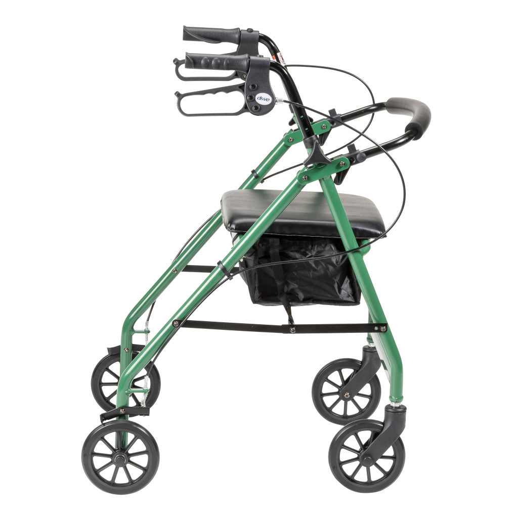 Aluminum Rollator, 6" Casters -BeHope