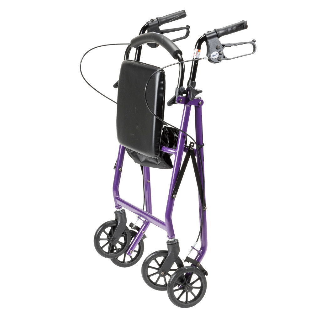 Aluminum Rollator, 6" Casters -BeHope