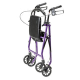 Aluminum Rollator, 6" Casters -BeHope
