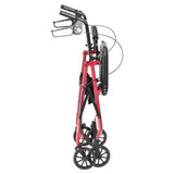 Aluminum Rollator, 6" Casters -BeHope