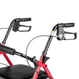 Aluminum Rollator, 6" Casters -BeHope
