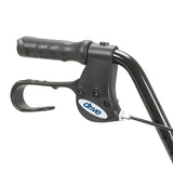 Rollator  Aluminum w/Fold-Up & Remov Back  Padded Seat Blue