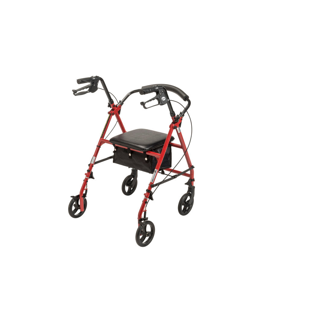 Steel Rollator with 6” Wheels, Knockdown -BeHope