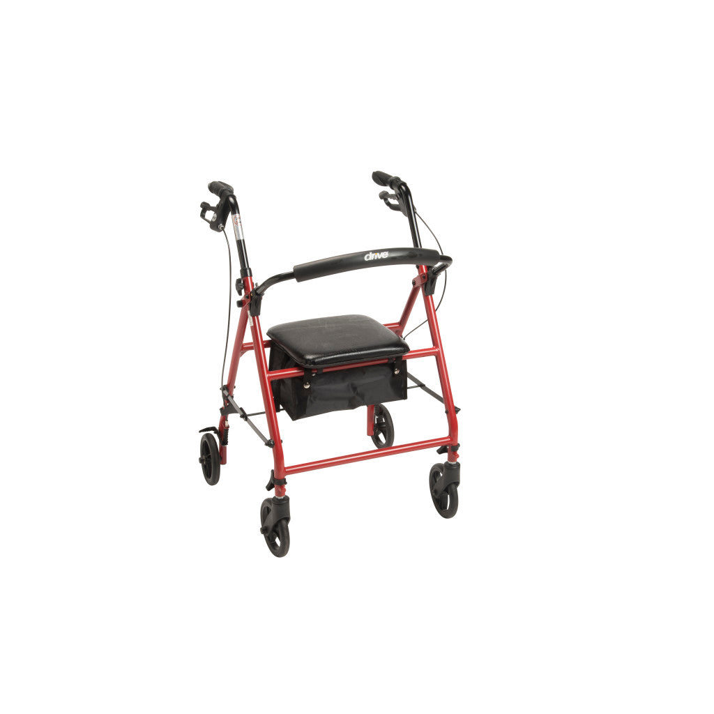 Steel Rollator with 6” Wheels, Knockdown -BeHope