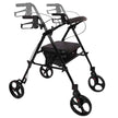Rollator Aluminum Height Adjustable Black - BeHope