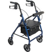 Rollator Junior Aluminum 6 Wheels Blue - BeHope