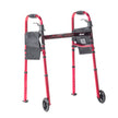 Deluxe Folding Travel Walker With 5" Wheels - BeHope
