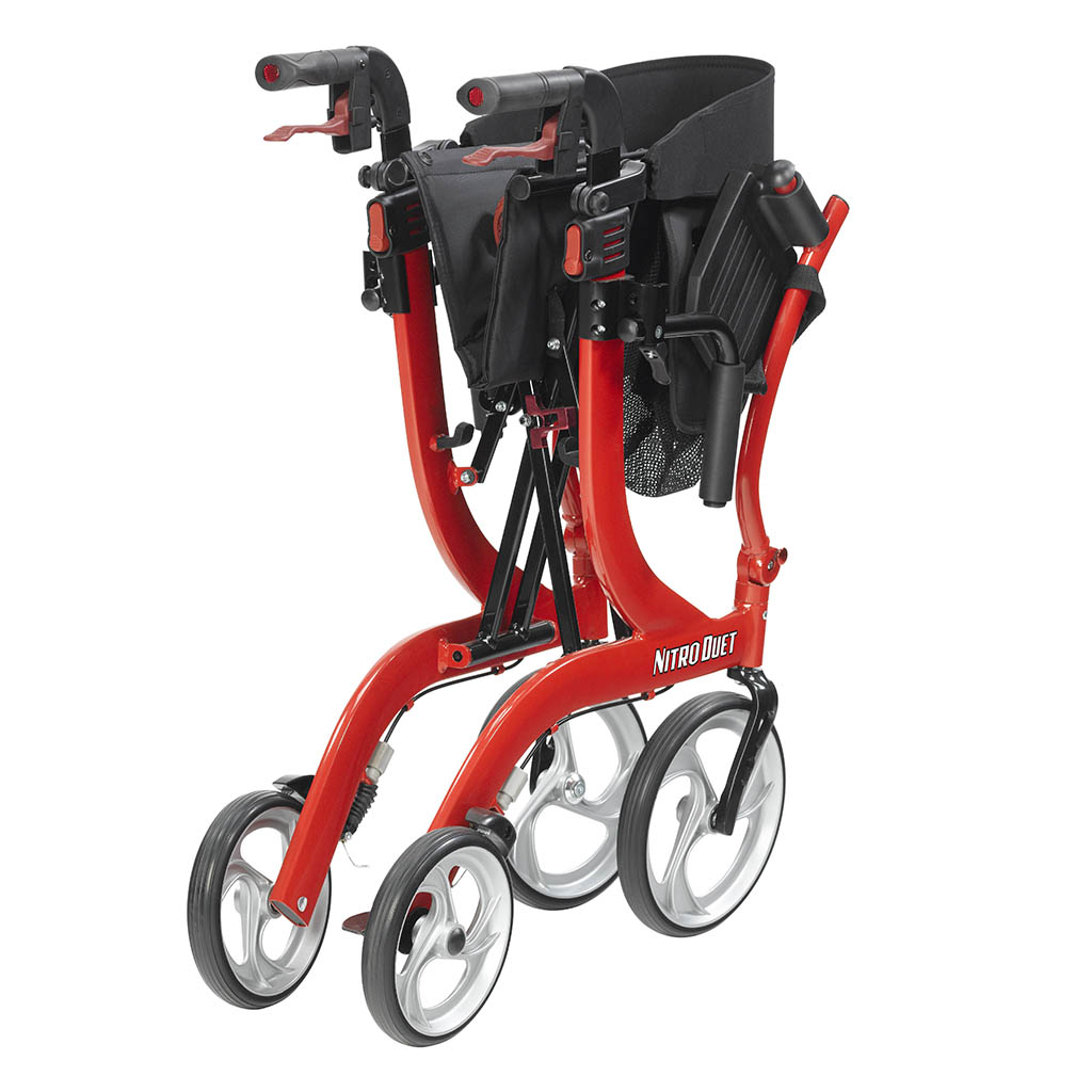 Nitro® Duet Rollator and Transport Chair -BeHope