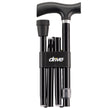 Bariatric Aluminum Folding Cane, Height Adjustable - BeHope