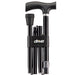 Bariatric Aluminum Folding Cane, Height Adjustable - BeHope