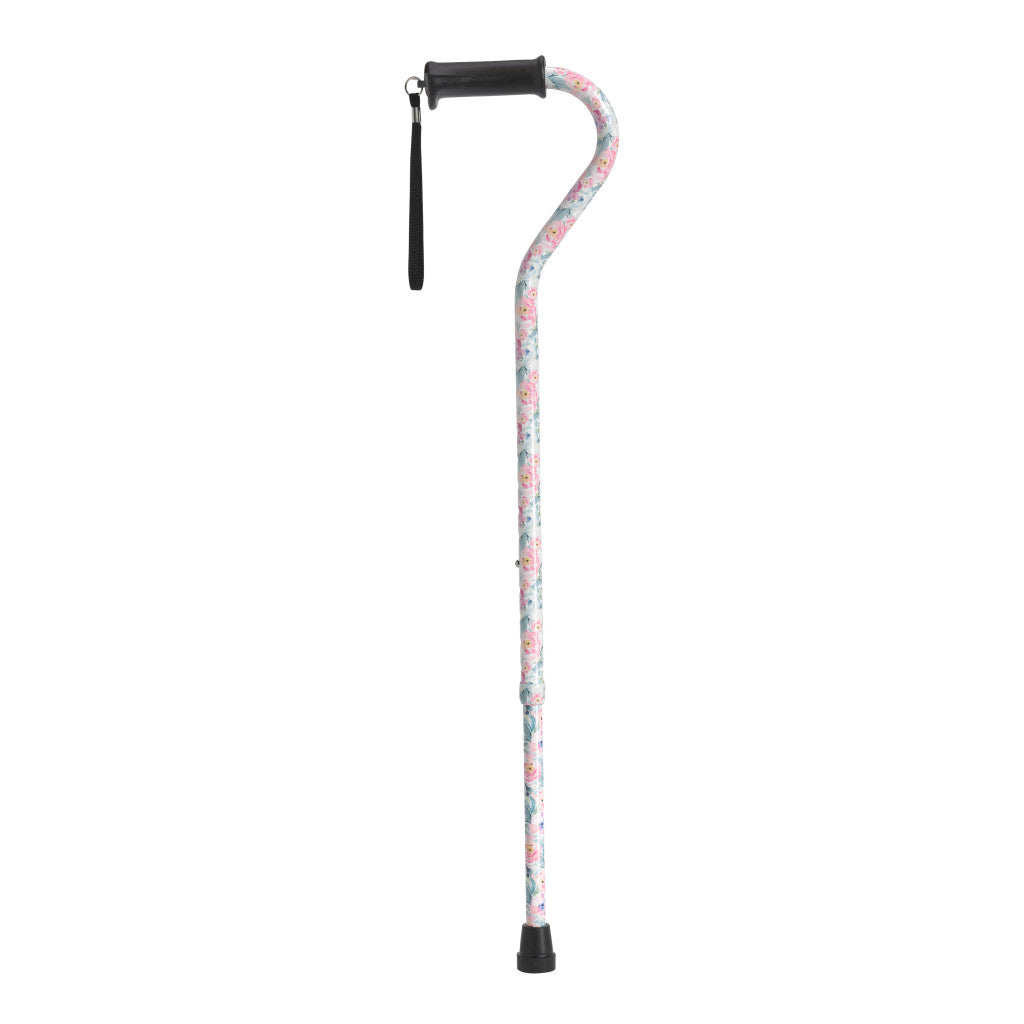Gel Grip, Aluminum Offset Canes, Height Adjustable - BeHope