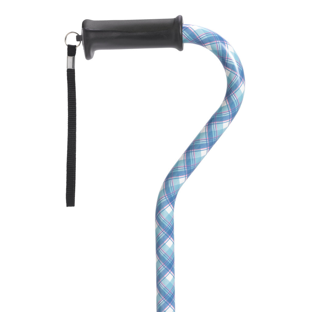 Gel Grip, Aluminum Offset Canes, Height Adjustable - BeHope