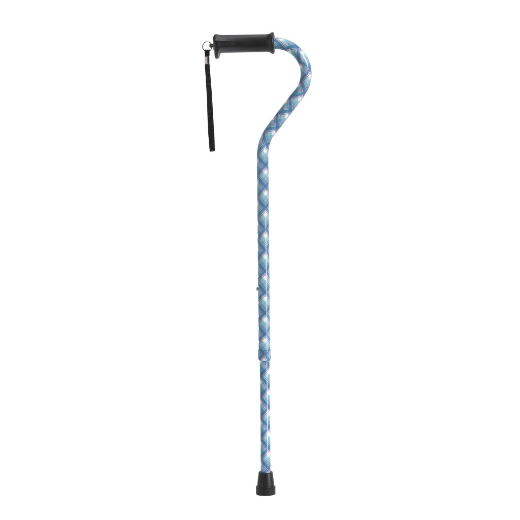Gel Grip, Aluminum Offset Canes, Height Adjustable - BeHope