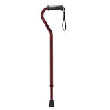 Gel Grip, Aluminum Offset Canes, Height Adjustable - BeHope