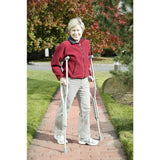 Retail Packaged Aluminum Crutches with Accessories -BeHope