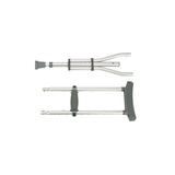 Universal Aluminum Crutch With Accessories - BeHope