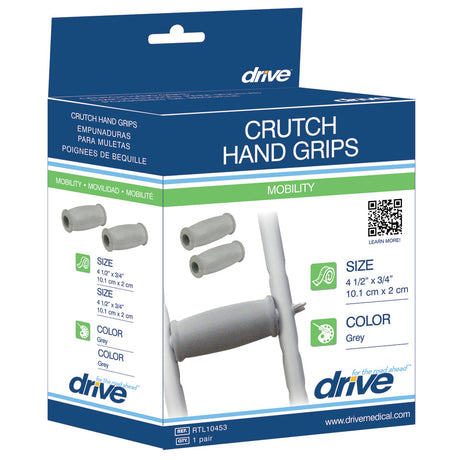 Crutch Hand Grips (closed Style) (crutches) - BeHope