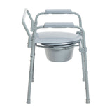 Folding Steel Commode -BeHope