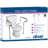 Toilet Safety Frame With Padded Arms - BeHope