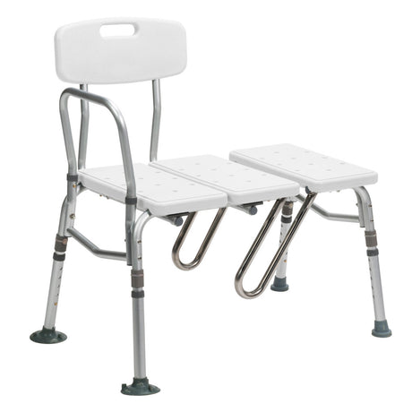 Splash Defense™ Transfer Bench With Curtain Guard Protection - BeHope