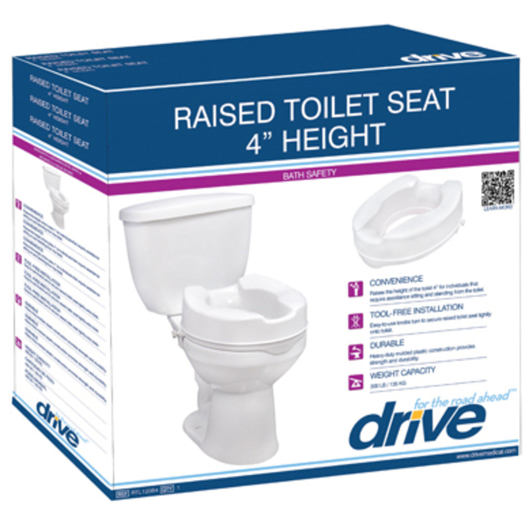 Raised Toilet Seat with/without Lid -BeHope