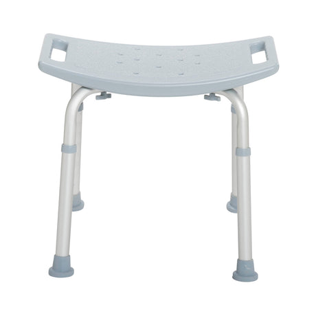 Deluxe Aluminum Shower Bench Without Back - BeHope