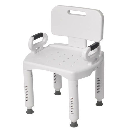 Premium Series Shower Chair with Back and Arms -BeHope
