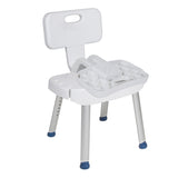 Shower Chair with Folding Back -BeHope