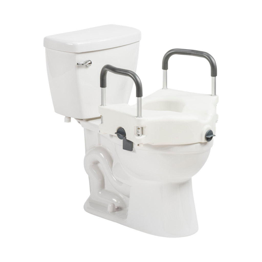 Preservetech™ Secure Lock Raised Toilet Seat - BeHope