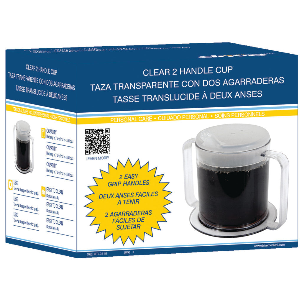 Clear 2-Handle Cup -BeHope