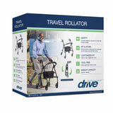 Travel Rollator, Black -BeHope